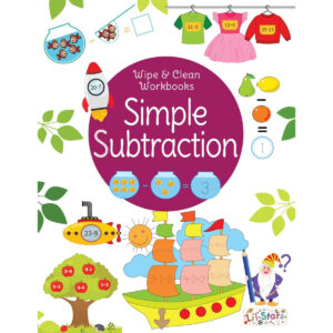 Wipe & Clean Workbooks – Simple Subtraction