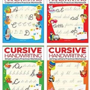 Cursive Handwriting – Small Letters, Capital Letters, Joining Letters and Word Family : Level 1