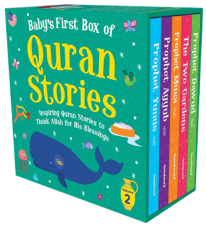 BABY’S FIRST BOX OF QURAN STORIES (SET OF 5 BOARD BOOKS) VOL 2