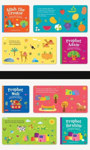 Baby’s First Box Of Quran Stories( Set of 5 Board Books) Vol 1